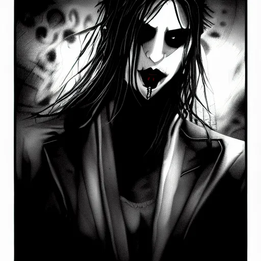 Image similar to vampire the masquerade clan tzimisce artwork, masterpiece, rpg, black and white, high quality, detailed, high coherence, dark