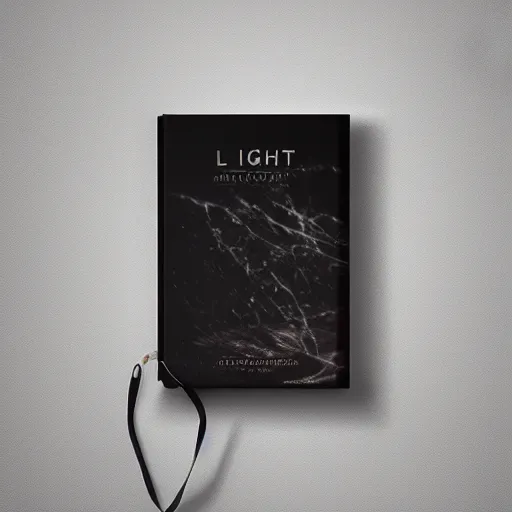 Prompt: light mask, marble, detailed, 8k, glowing, retro book cover, unreal engine,