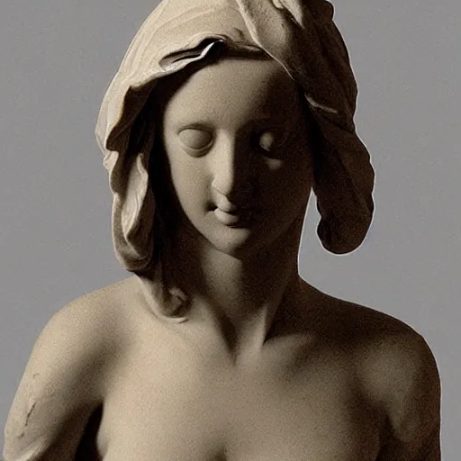 Image similar to Woman sculpture by Bernini