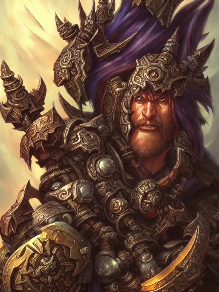 Image similar to “World of Warcraft character portrait drawn by Katsuhiro Otomo, photorealistic style, intricate detailed oil painting, detailed illustration, oil painting, painterly feeling, centric composition singular character”