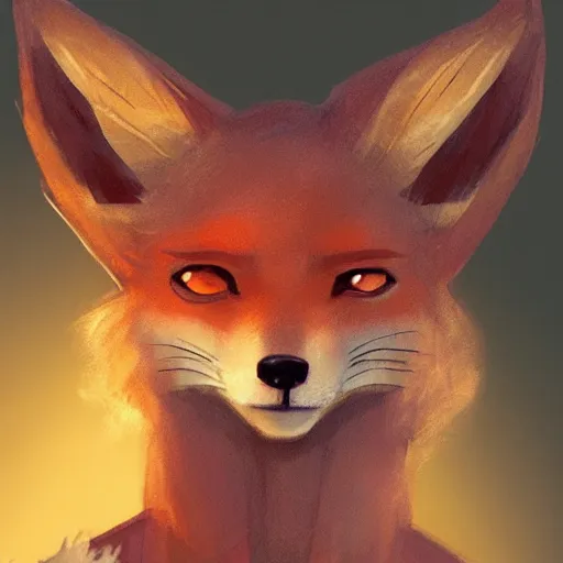 Prompt: a portrait of a medieval anthropomorphic fox, trending on furaffinity, trending on artstation, digital art, backlighting, by kawacy