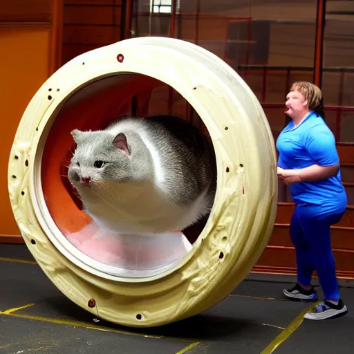 Cat sized hot sale hamster wheel