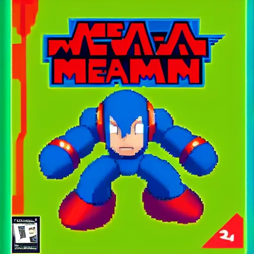 Image similar to Mega man, Mega man 1 box art, dany devito