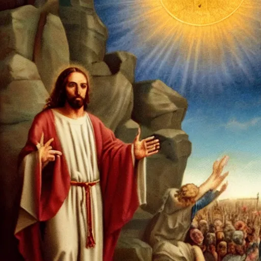 Image similar to Second return of Christ