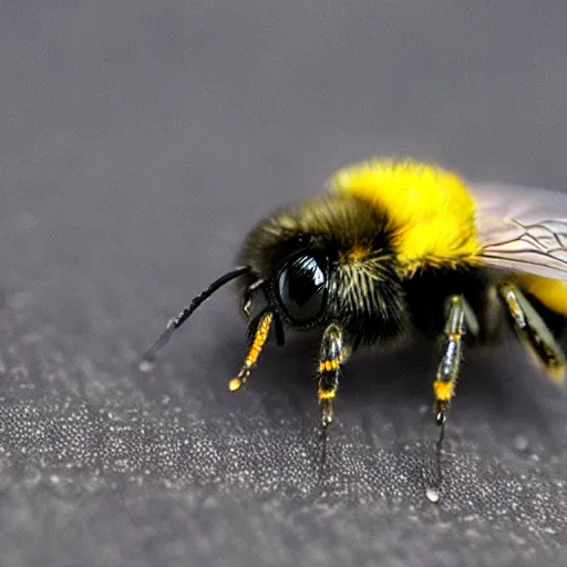 Image similar to a tiny bumblebee