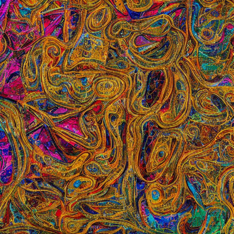 Image similar to a beautiful picture of all that glitters is not gold, highly detailed, a picture about the human soul, about its properties and manifestations, not everything good that looks beautiful, there is something ugly, but very important and beautiful internally, visual art, 8 k resolution, primitivism, abstract art