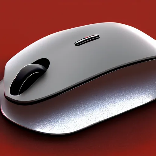 Prompt: computer mouse made from skin and flesh by shishido mazafaka, realism, ominous, made from skin, 3 d render, render, blender render,