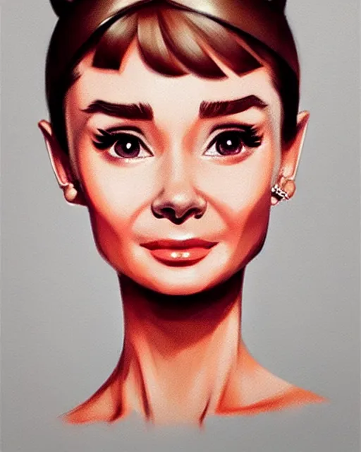 Prompt: full body character concept art of audrey hepburn | | distinct - fine, key visual, realistic shaded perfect face, fine details by stanley artgerm lau, wlop, rossdraws, james jean, andrei riabovitchev, marc simonetti, sakimichan, and jakub rebelka, trending on artstation