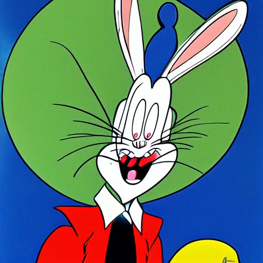 Image similar to bugs bunny by chuck jones