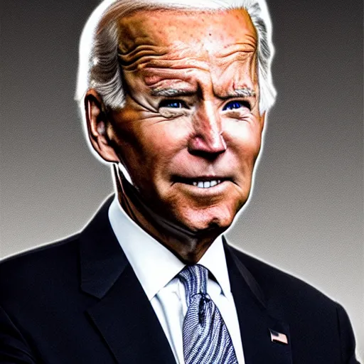 Image similar to donald trump and joe biden hybrid, headshot photo