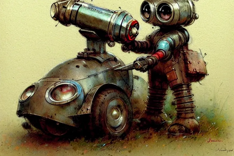 Prompt: adventurer ( ( ( ( ( 1 9 5 0 s retro future robot rabbit tunneling machine. muted colors. ) ) ) ) ) by jean baptiste monge!!!!!!!!!!!!!!!!!!!!!!!!! chrome red