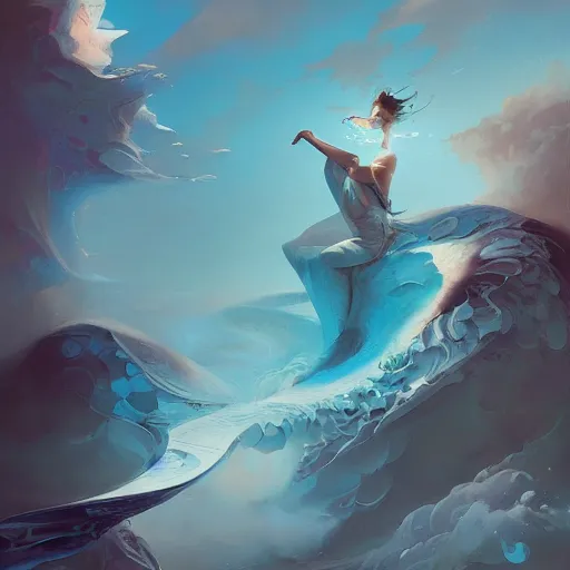 Prompt: art by peter mohrbacher, benoit mandelbrot, james christensen, wlop, alena aenami, rhads, frank gehry, fenghua zhong