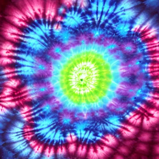 Image similar to a hyperrealistic 3D render of tie dyed Mandelbrot fractals, 8k, 4K, glowing, neon, octane render, photorealistic