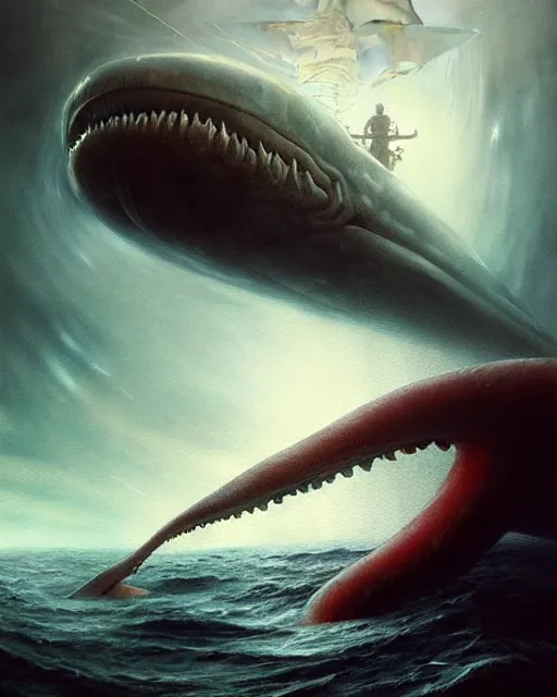 Image similar to a dream fantasy painting of a sub attacked by a giant squid, by beksinki, giger, greg rutkowski, carne griffith trending on artstation, deviantart, photorealism