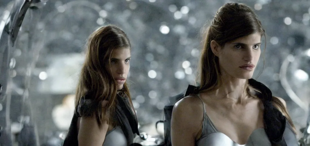 Image similar to a still of lake bell in batman begins ( 2 0 0 5 )