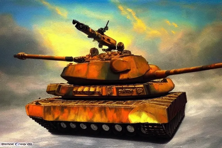 Prompt: t - 9 0, fantasy, painting, ultra realistic!!!, clear weather, golden hour, sharp focus