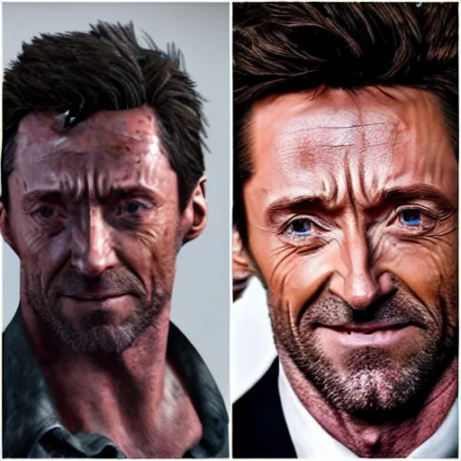 Image similar to Hugh Jackman as Joel from the last of us