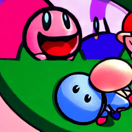 Image similar to nintendo kirby