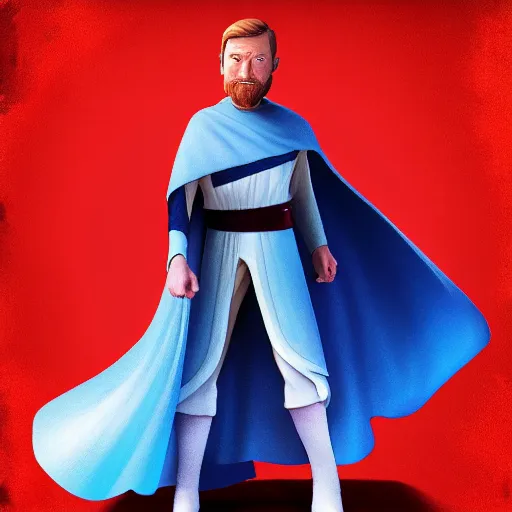 Prompt: obi wan kenobi in the style of pixar