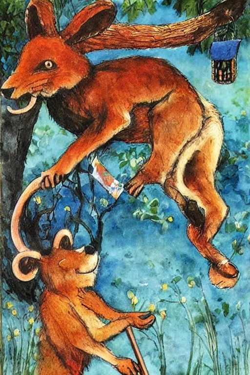 Image similar to animals in the playground by jerry pinkney