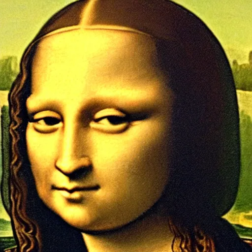 Image similar to mona lisa with a dog face, highly detailed