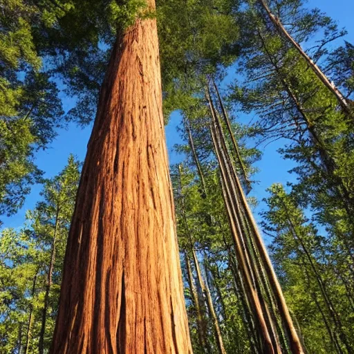 Prompt: the tallest tree in the world