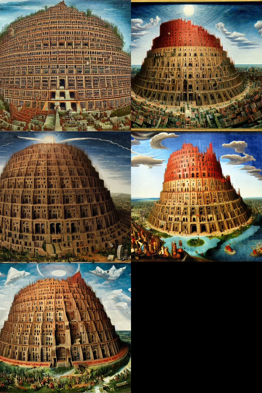 Prompt: the library of babel