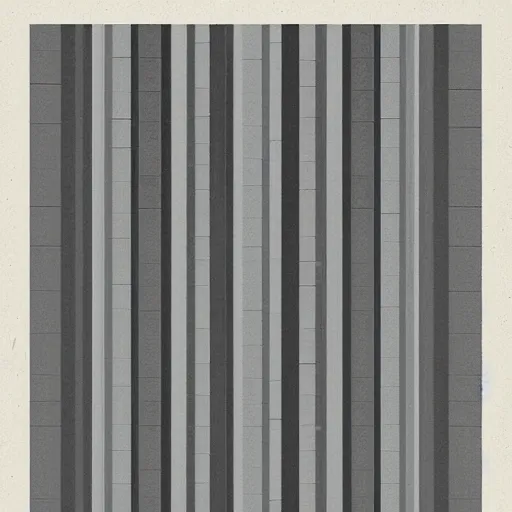 Prompt: giant endless block of flats art grey eerie by gredg rutkowski