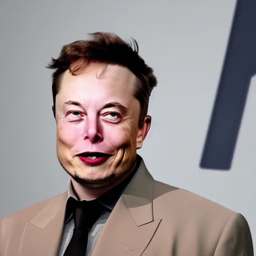 Image similar to elon musk as mr. bean