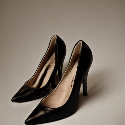 Image similar to stiletto shoes pinterest product shot studio lighting