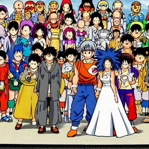 an anime image drawn by akira toriyama that depicts a | Stable ...