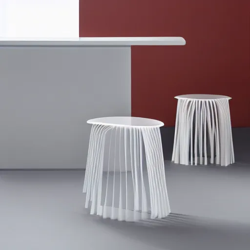 Image similar to the corian jellyfish stool by jasper morrison