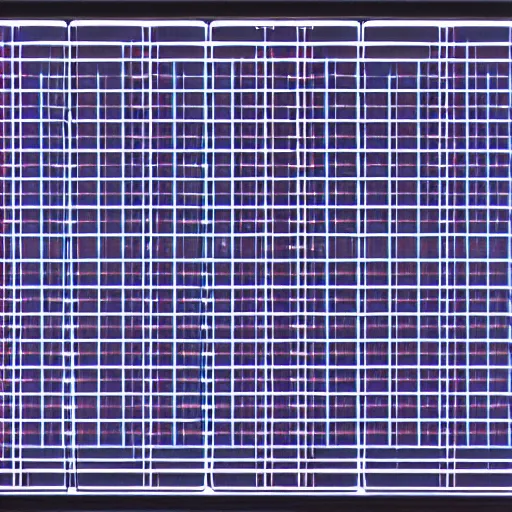 Prompt: abstract interface lcd screen pattern, chromatic abberation, screen glitches, lines and oscillations, 1 9 8 0 s hardware,