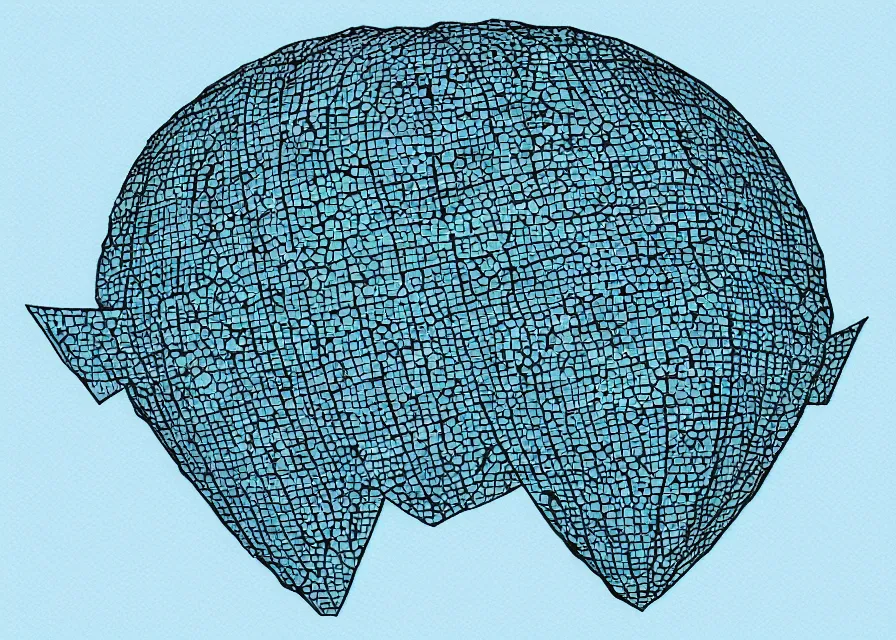 Image similar to alien mothership, videogame texture, drawn in microsoft paint