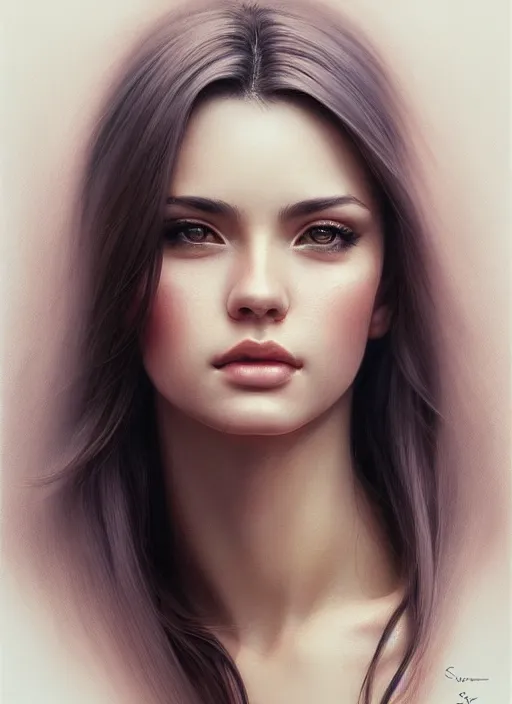 Image similar to photo of a gorgeous young woman in the style of stefan kostic, realistic, sharp focus, 8k high definition, insanely detailed, intricate, elegant, art by stanley lau and artgerm