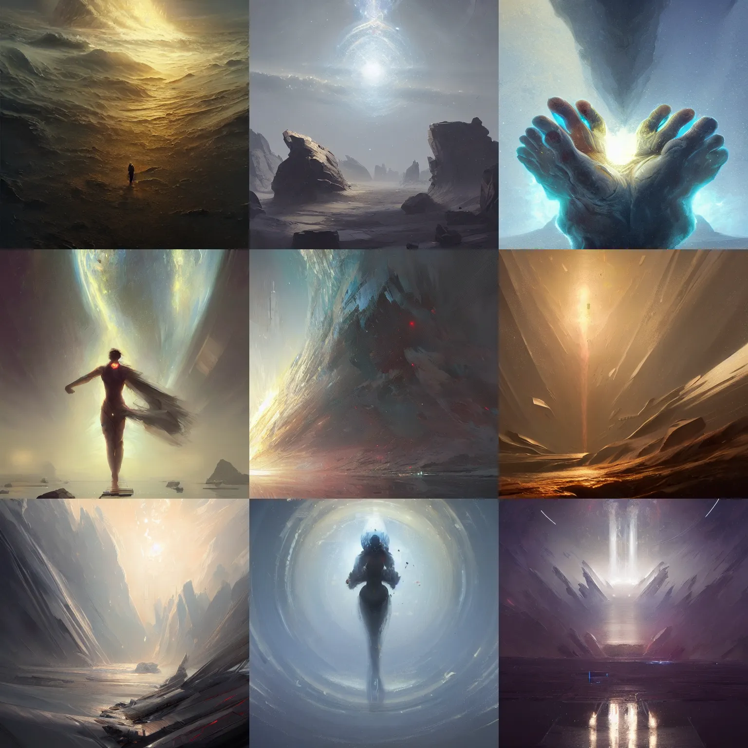 Prompt: the universe's gift to humanity, abstract art, by greg rutkowski, chris tulloch mccabe, valentina remenar and asher duran, digital art, concept art, trending on artstation