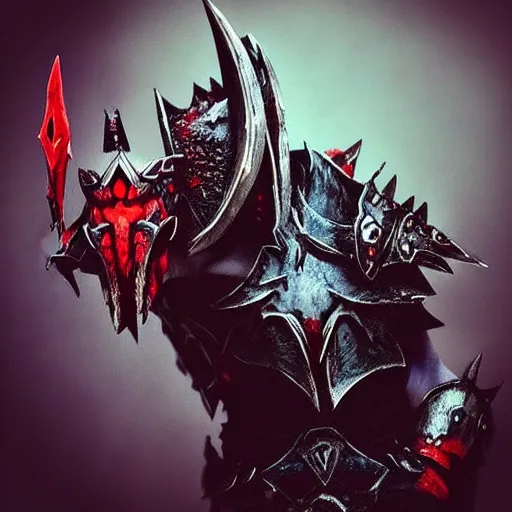 Prompt: “ world of warcraft bloodfang armor realistic ”