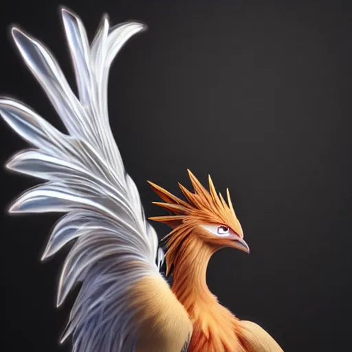 Image similar to photography of a realistic fearow animal, ultra detailed, 8 k, cinematic lighting, natural background, trending on artstation, pokemon