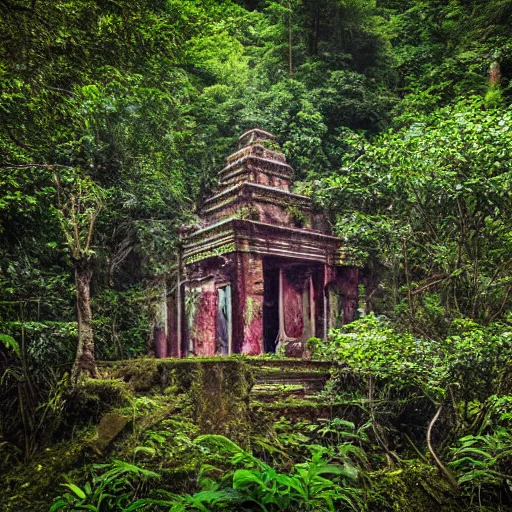 Image similar to Abandoned temple in the jungle