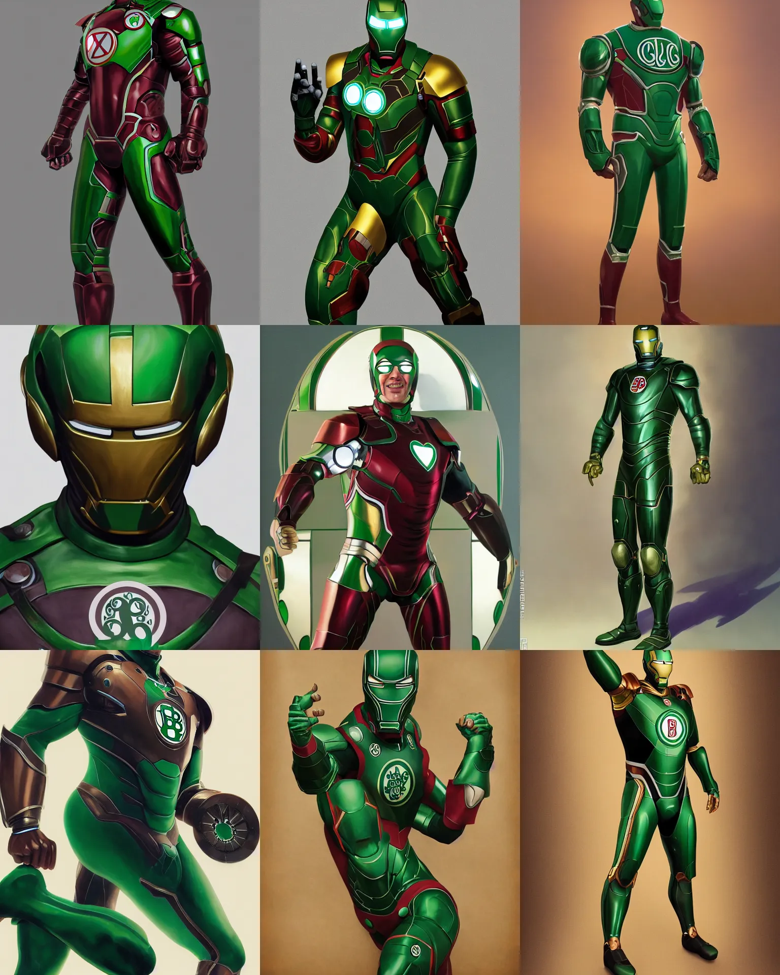 green lantern vs iron man