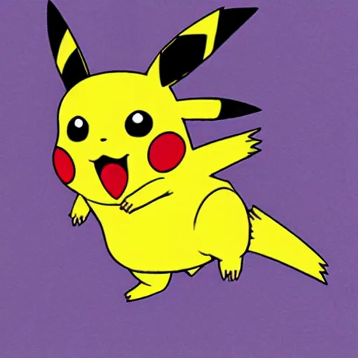 Prompt: pikachu as a moe anime girl