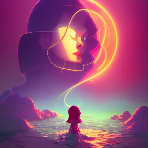 Image similar to steven universe, crystal gems, colourful breathtakingly weird beautiful powerful magical wonderfully majestic beautifully quirky incredibly cool character by michael whelan, moebius, beeple, dan mcpharlin, pascal blanche, symmetrical, serene expression, magical stormy reflections, smoke on water, sat down, 8 k artstation