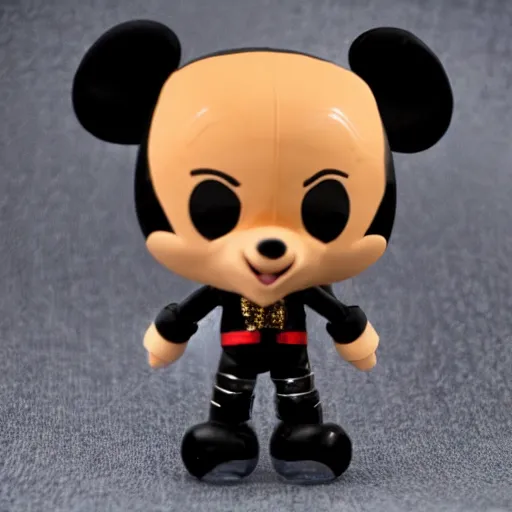 Image similar to single michael jackson, michael jackson, black panther, michael jackson, michael jackson, michael jackson, michael jackson, michael jackson, ( ( ( mickey mouse ) ) ), nendroid, stephen bliss style