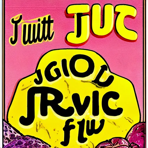 Image similar to the juicy fruit logo font with the text'good meat'