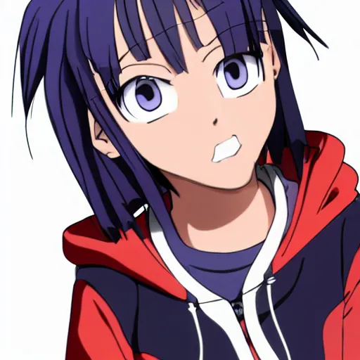 Image similar to realistic school portrait photo of jirou from my hero academia as a real person