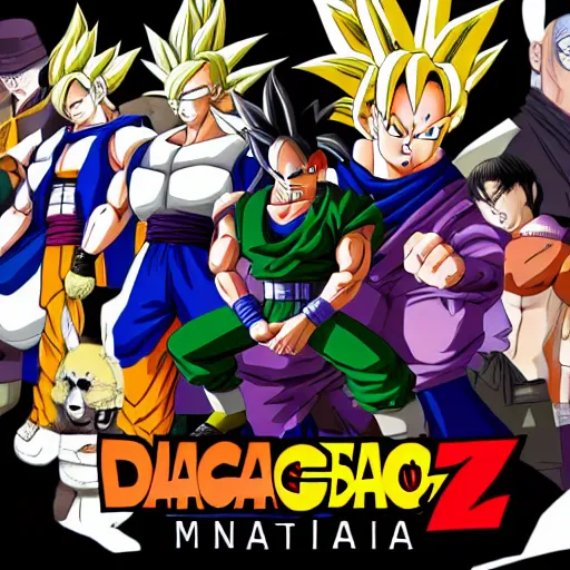 Prompt: dragonballz mafia