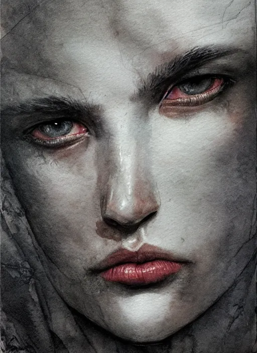 Prompt: portrait, The Void peering into your soul, watercolor, dramatic lighting, cinematic, establishing shot, extremely high detail, foto realistic, cinematic lighting, pen and ink, intricate line drawings, by Yoshitaka Amano, Ruan Jia, Kentaro Miura, Artgerm, post processed, concept art, artstation, matte painting, style by eddie mendoza, raphael lacoste, alex ross