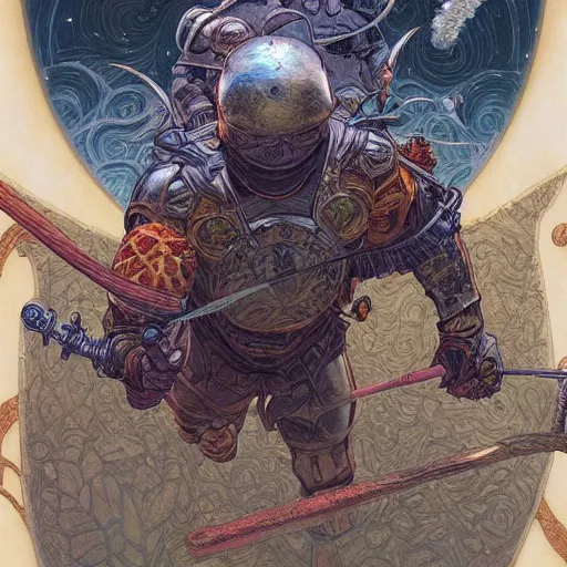 Prompt: Turtle warrior, by Donato Giancola and Victo Ngai