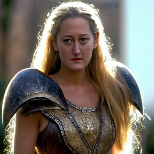 Image similar to leelee sobieski as an amazon queen