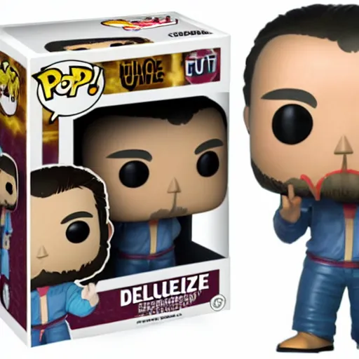 Image similar to Gilles Deleuze funko pop